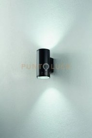 Applique per esterni jubo 2 luci attacco gu10 bianco  h.21,5cm