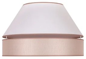 Duolla - Plafoniera AVIGNON 1xE27/15W/230V diametro 50 cm bianco/beige