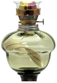 Lampada a olio BARBORA 54 cm verde foresta