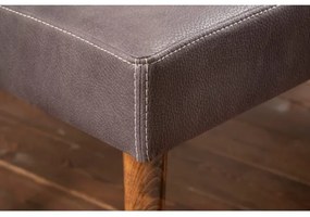 Pouf VITO 46 x 92 cm antracite