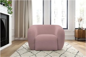 Poltrona in rosa chiaro Celine – Bobochic Paris