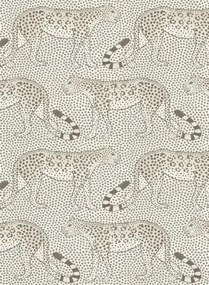 Tapete Leopard Walk von Cole & Son - White/ Black