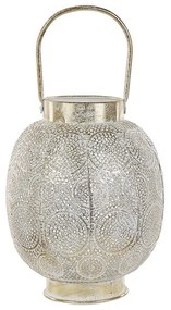 Lanterna decorativa in metallo dorato 30 cm LANTAU Beliani