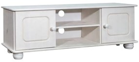 Mobile Porta Tv 115x29x40 Cm İn Legno Massello Di Pino /