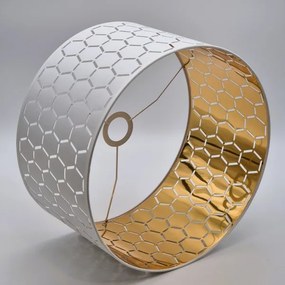 Lampada a sospensione con cavo ULLE 1xE27/15W/230V bianca