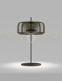 Jube lampada da tavolo g verde antico trasparente nero opaco 2 l341...