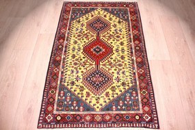 Yalameh Tappeto persiano 130x80 (Iran) Annodato A Mano