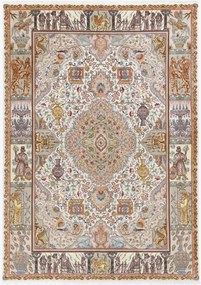 Tabriz Tappeto persiano 150 x 210 (Iran) Annodato A Mano