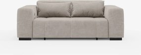 Monarch Divano con Relax Elettrico per allungamento sedute e Poggiatesta Reclinabile in tessuto morbido smacchiabile T31