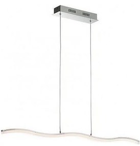 Redo 01-893 - Lampadario a sospensione su cavo PULSE LED/23,1W/230V cromo opaco