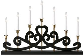 Decorazione luminosa natalizia nera Nightfall - Markslöjd