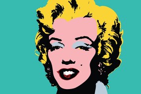 Stampa su tela – Iconica Marilyn Monroe in design pop art