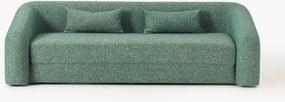 Divano letto 3 posti in bouclé Eliot