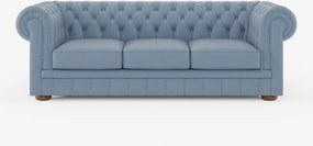 Chester 4 Posti 3 sedute in Vera Pelle – Chesterfield Capitonné Artigianale