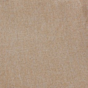 Tende Oscuranti Effetto Lino con Occhielli 2 pz Beige 140x225cm