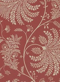 Tapete Mapperton von Sanderson - Russet/ Cream