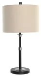 Lampada da tavolo DKD Home Decor Nero Beige Metallo 50 W 220 V 33 x 33 x 67 cm