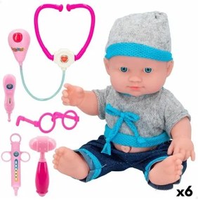 Bambolotto Bebè con Accessori Colorbaby Medico 15 x 24 x 8 cm 6 Unità