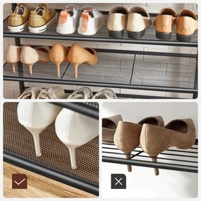 Appendiabiti a piantana NAVOR marrone/nero