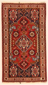 Gashghai Tappeto persiano 140 x 80 (Iran) Annodato A Mano