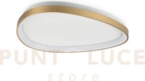 Gemini plafoneira 30 w on-off 3600 lm 4000 k ottone