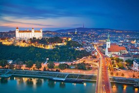 Carta da parati – Sera a Bratislava