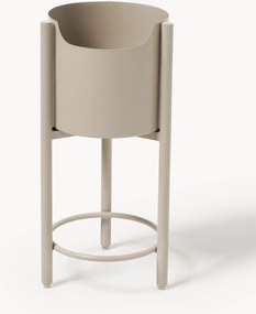 Fioriera in metallo Taru, alt. 45 cm