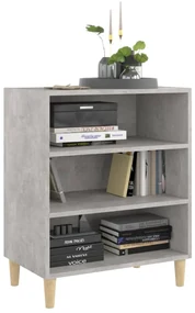 Credenza grigio cemento 57x35x70 cm in truciolato