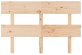 Testiera per letto 184x3x81 cm in legno massello di pino
