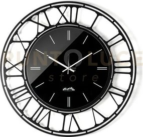 Orologio da parete axis 70 nero,crystal luxe nero