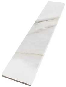 Piastrella battiscopa ARABESCATO in gres porcellanato viola lucido L 60 x H 7.5 cm x Sp 8 mm confezione da 12 ml