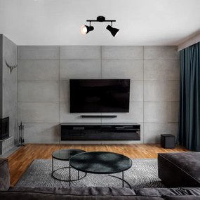 Briloner&nbsp;10698891 - Faretto 2xE14/25W/230V nero