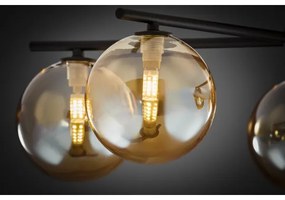 Jupiter 2047 - Lampadario a plafone PRATO 5xG9/10W/230V nero/beige