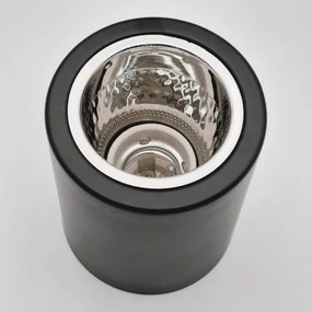 Faretto LED TACO 1xE27/15W/230V nero