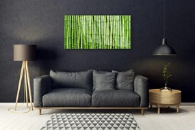 Quadro acrilico Pianta di fiori di bambù 100x50 cm