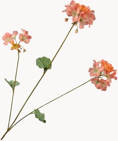 Set di 2 fiori artificiali Pelargonie