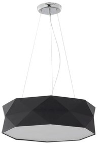 Lampadario su corda KANTOOR 1xE27/15W/230V nero