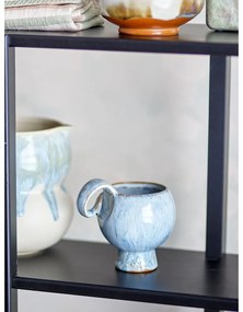 Tazzine in set per cappuccino azzurre in gres 4 pz 250 ml Avonlea – Bloomingville