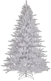 Albero di Natale artificiale innevato Finland Bianco H 180 cm x Ø 119 cm