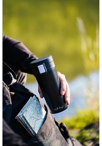 Termos da viaggio nero, 400 ml Fuori - Vialli Design