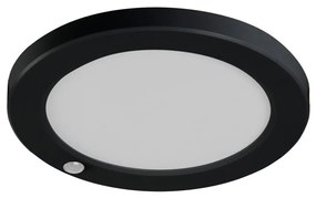Kanlux 24605 - LED Lampada con sensore 2in1 ERGA LED/17W/230V 3000/4000/6500K nero