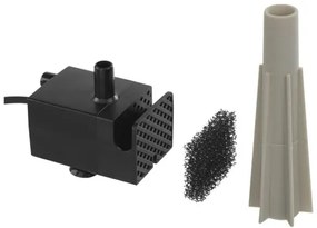 Fontana d'acqua per animali domestici 2,6 l/5V grigio