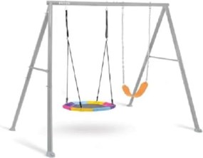 Intex - altalena per bambini 2 giochi 3-10 anni CM.254X235X200H.