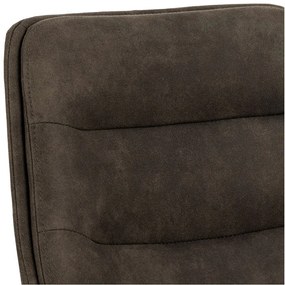 Sgabello da bar in verde scuro con altezza regolabile (altezza della seduta 86 cm) Adisa – Actona