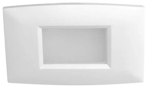 Segnapasso LED per scatola 503 2W IP65 Luce Simmetrica - No Flickering Colore Bianco Naturale 4.200K
