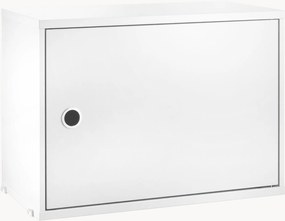 Armadietto con anta battente String System, larg. 58 x prof. 30 cm