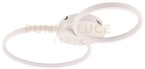 Plafoniera led fredy bianco 30w 4370lm cct 3000k 4000k 6500k 60x35,...