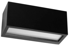 Applique Band Design - E27 Nero Bidirezionale IP65 per Esterni