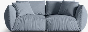 Divano modulare Chris 3 posti in velluto – L220 cm