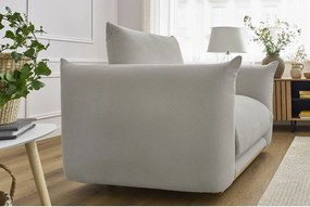 Poltrona in grigio chiaro Ernest – Bobochic Paris